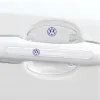 Naklejki ochronne pod klamki samochodu VOLKSWAGEN MOCNA FOLIA do auta 8 sztuk